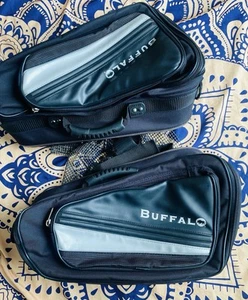 Motorcycle panniers pair BUFFALO SOFT EXPANDING (pairX2) - Picture 1 of 4