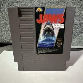 Jaws NES Tested In Working Condition 5 Screw