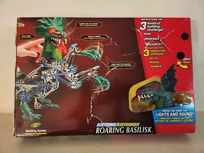 Knex Alive Roaring Basilisk Fantastic Beasts luzes e som construídos para a vida-NOVO - Imagem 1 de 2