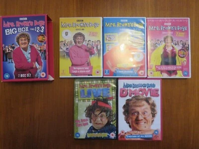 Job lot Bundle Mrs Browns Boys DVD Films Season 1.2.3 Live D Movie Region 2 - Image 1 of 4