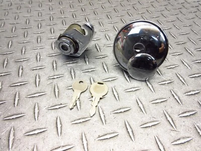 Harley Sportster 1200 XL1200 XLH1200 1991 91-03 interruptor de encendido tapa de gasolina llave Foto 1 de 4