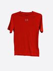 Under Armour Short Sleeve Stadium Tee T-shirt Red 1297709-600 Mens Size S