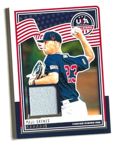 2025 PANINI USA STARS & STRIPES PAUL SKENES GAME-WORN PATCH PIRATES #USA-PS - Picture 1 of 1