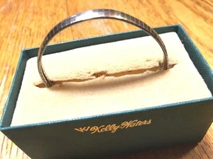 Kelly Waters neues silbernes Gliederarmband mit Haken- und Ösenverschluss, OVP - Bild 1 von 8