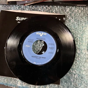 45 Bob Seger You'll Accompany Me/Against The Wind Star Line Capitol Accomp'ny - Picture 1 of 4