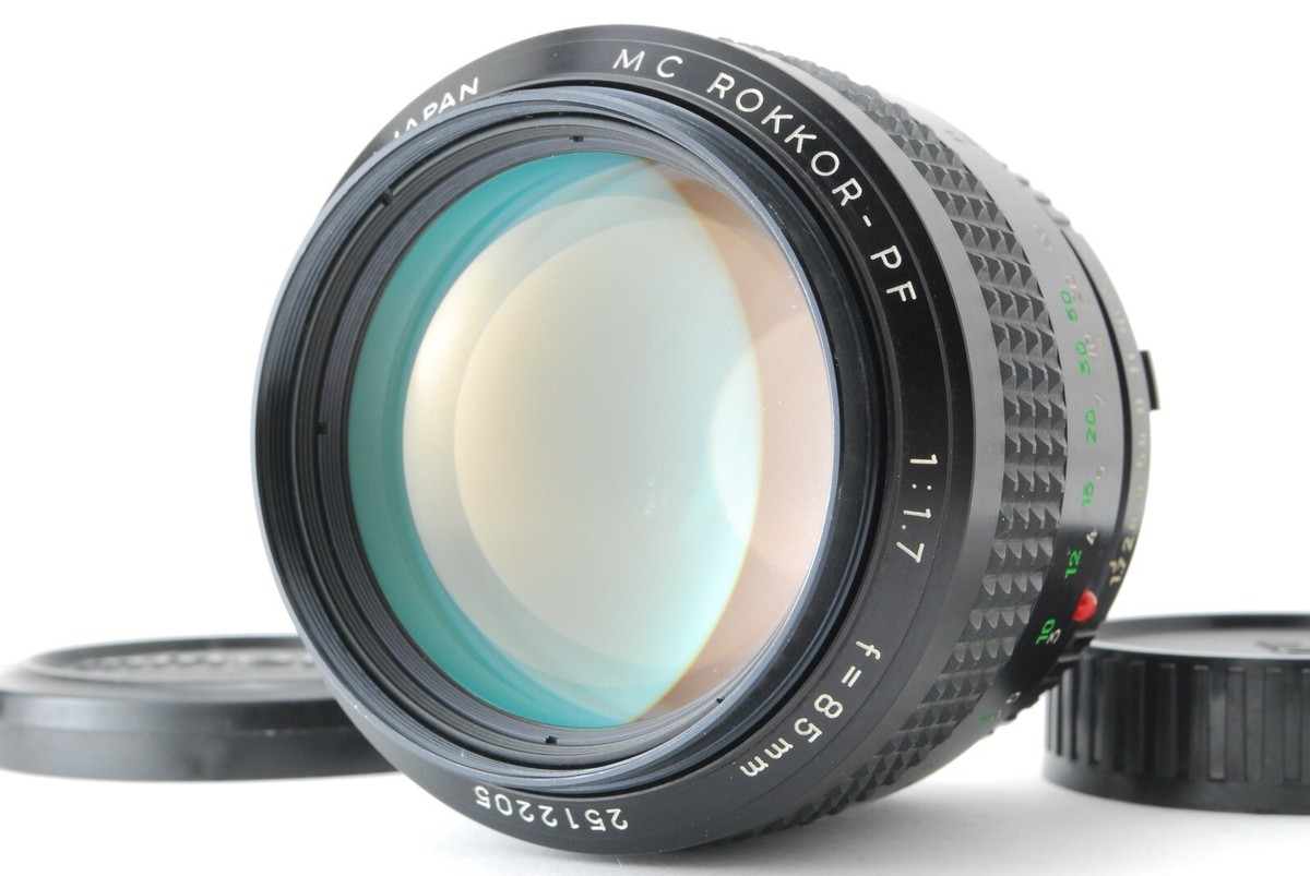 Minolta Camera Lenses for Minolta Rokkor PF f/1.7 Maximum Minolta Camera Lenses for Minolta Rokkor PF f/1.7 Maximum
