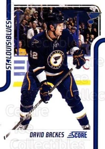 2011-12 Score #399 David Backes - Picture 1 of 1