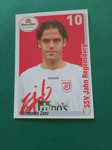 Jahn Regensburg , A. Zani  ,Autogrammkarte, Fussball - Bild 1 von 1