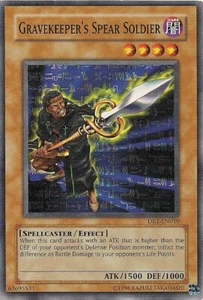 DR1-EN010 Gravekeeper`s Spear Soldier aus Dark Revelation 1 - Bild 1 von 1