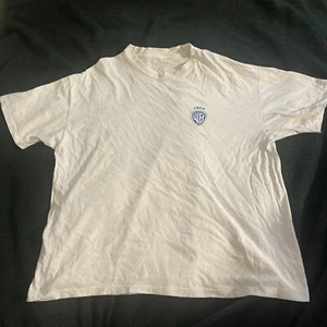vintage 80’s 90’s warner bros crew tee shirt movie logo - Picture 1 of 6