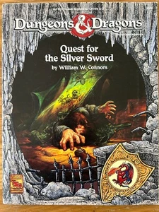 AUF DER SUCHE NACH DEM SILBERSCHWERT ABENTEUER FÜR DUNGEONS & DRACHEN D&D TSR - Bild 1 von 4