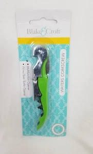 Blake & Croft Utensili per Casa e Cucina Cavatappi Camerieri: Verde - Foto 1 di 2