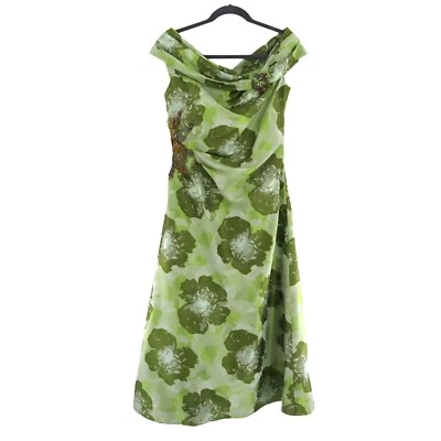 Vestido feminino Lily Sammi XL verde cottagecore romântico retrô formal festa no jardim - Imagem 1 de 4