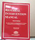 Pre-Referral Intervention Manual By Stephen B. Mccarney Third Edition Hawthorne