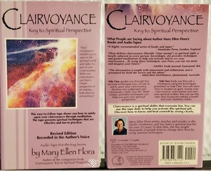 Clairvoyance: Key to Spiritual Perspective by Mary Ellen Flora Audio Book NMIP! - Picture 1 of 3