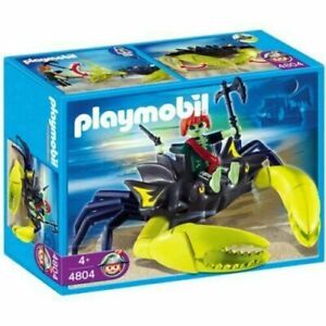 Playmobil 4804 Giant Crab and Glow in the Dark Pirate Ghost Figure Sea Animal