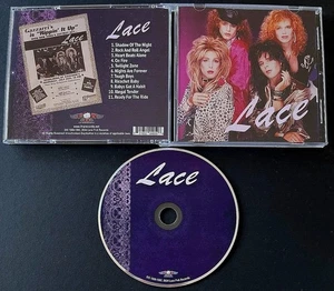 LACE St cd POISON Pretty Boy Floyd PENNY LANE Big Bang Babies HEART THROB MOB - Imagen 1 de 2