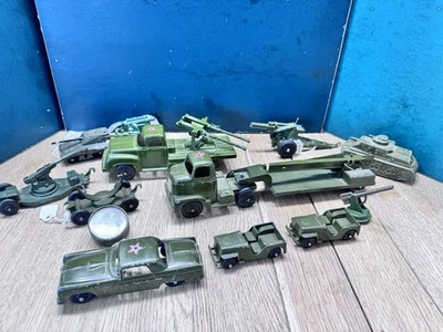 Tootsie Toy: Assorted Military Vehicles. Metal Models - Image 1 of 4