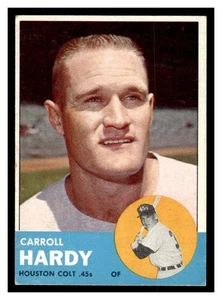 1963 Topps Baseball #468 Carroll Hardy 63TBB-02 - Picture 1 of 2