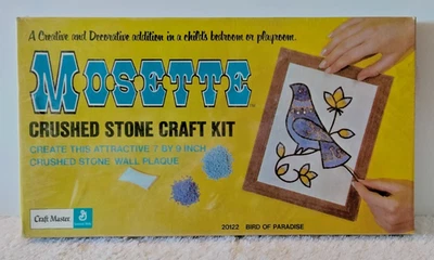 Craft Master - Mosette Crushed Stone Kit - 'Bird of Paradise' - 1971 - Sealed - Image 1 of 3