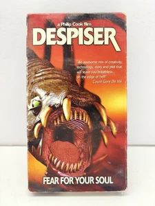 Despiser (VHS, 2003) Philip Cook Film Rare Sci-fi Horror HTF Key East Ent. - Picture 1 of 4