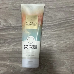 NEU Bath & Body Works Vanilla Romance feuchtigkeitsspendendes Duschgel Sheabutter 10 Oz. - Bild 1 von 1