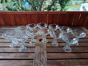 Juego de 12 tazas de helado de diseño italiano vintage - Imagen 1 de 7