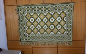 Coperta di lana artigianale abruzzese 214x145 - Foto 1 di 3