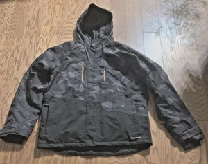 686 infiDRY Snowboarding Jacket mens XL Woodland insulated Jacket Camo gray - Picture 1 of 5