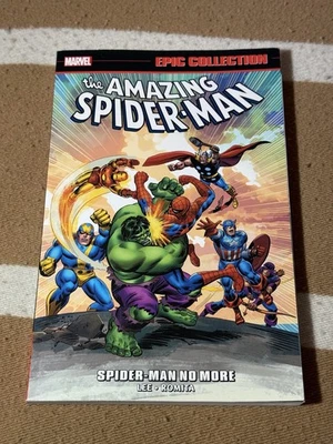 Amazing Spider-Man Epic Collection Vol. 3: SPIDER-MAN NO MORE (2021 OOP TPB) - Image 1 of 4