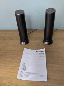 Panasonic KX-TGK220E Twin Stand Alone Retro Home Phones .PAT Tested And Working - Photo 1/8