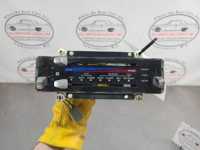 1984 Ford F250 caminhão painel dianteiro unidade de controle de temperatura com AC de fábrica - OEM - Imagem 1 de 4