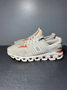 On Running Cloudswift 4 Running Shoes in White / Orange Mens 9.5 - Picture 1 of 8