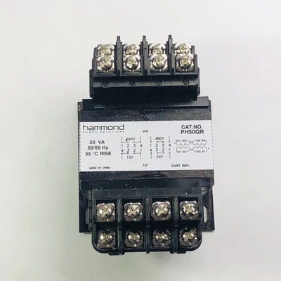 HAMMOND POWER SOLUTIONS TRANSFORMADOR DE CONTROL PH50QR Foto 1 de 4