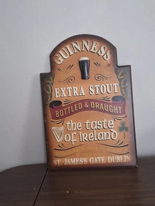 Holz Guinness Extra Stout Bild. The Taste Of Ireland. 20x13 Zoll - Bild 1 von 8