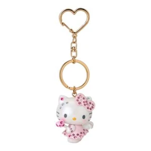 Sanrio Hello Kitty ♡ Angel Keychain Holder Chain Keyring Official goods Japan - Picture 1 of 4