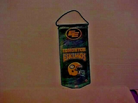 EDMONTON ESKIMOS MINI PENNANT Cover