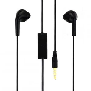 KIT PIETON OREILLETTE ECOUTEUR NOIR origine SAMSUNG Pr IPHONE 4S 5S SE 6 6S Plus - Photo 1 sur 1