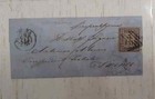 ASI ROMAGNE 1859 - 5 BAJ. ISOLATO SU LETTERA. RPG14