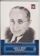 #58 LOUIE B MAYER 2011 Canadiana ITG In The Game Sapphire 1/50  MGM Studios