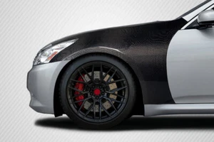 For 2007-2015 G Sedan G25 G35 G37 / Q40 Carbon Creations OEM Look Front Fenders  - Picture 1 of 7