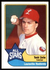 1989 CMC Triple A All-Stars Todd Zeile Louisville Redbirds #1