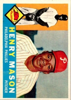 1960 Topps - #331 Henry Mason (RC) - Image 1 of 2
