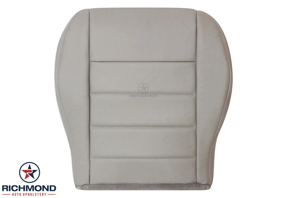 Cubierta de asiento de cuero inferior del lado del conductor gris claro para Dodge Magnum SE SXT RT 2006 Foto 1 de 4