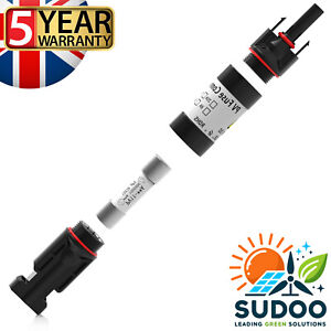Sudoo In-Line Solar Fuse Connector 10A 15A 20A 30A With Holder