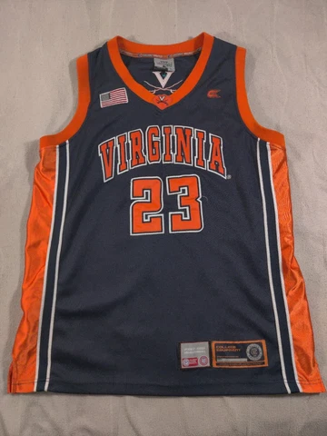 Virginia Cavaliers Mens Jersey Blue Large Basketball NCAA 23 Colosseum Athletics Cover