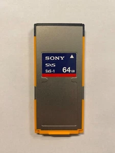 Karta pamięci Sony SxS-1 64GB NOWA - Picture 1 of 5