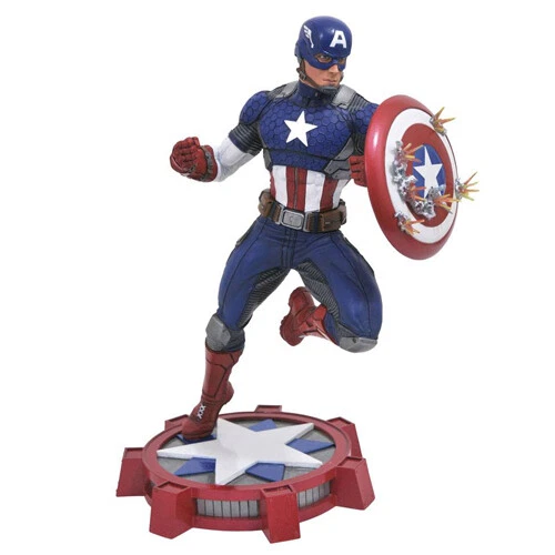 Diamond Select Toys Marvel Gallery Captain America PVC Diorama Statue Avengers