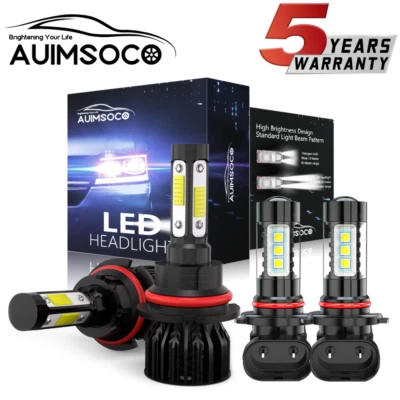 Combo 6000K 4X faros LED + kit faros antiniebla para Nissan Murano 2003-2008 Foto 1 de 4