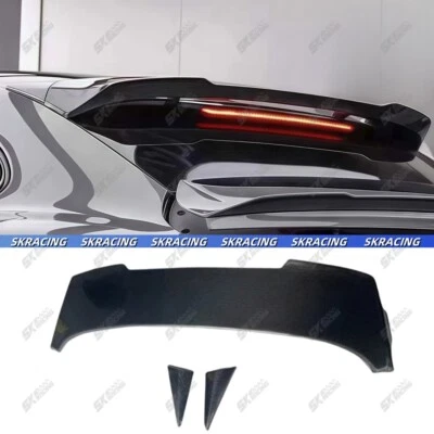 Fits 19-23 Porsche Cayenne Coupe Real Carbon Fiber Rear Trunk Roof Spoiler Wing - Image 1 of 4